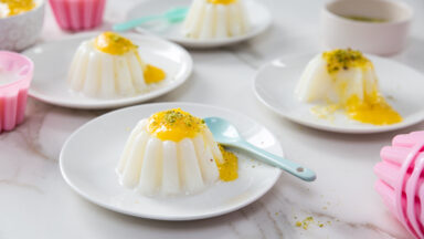 Kokos panna cotta light
